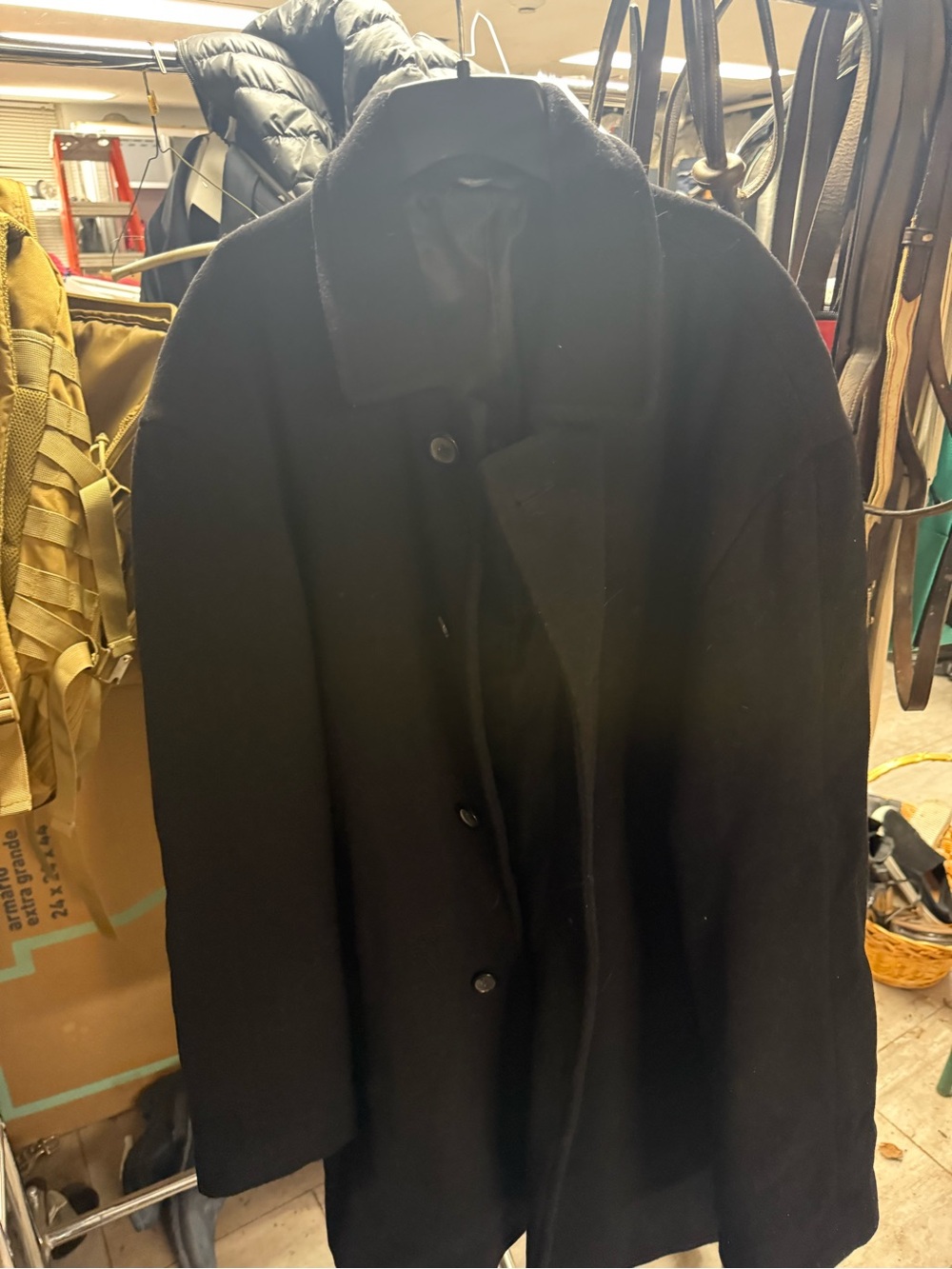Ralph Lauren Black Men's Pea Coat